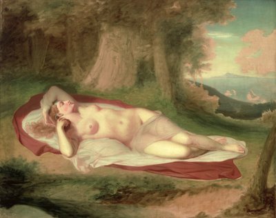 Ariadne Asleep on the Island of Naxos, 1831 by John Vanderlyn